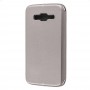 Чехол книжка Premium для Samsung Galaxy J5  (J500) серый