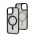 Чохол для iPhone 15 Berlia Color Metal MagSafe black