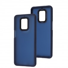 Чохол для Xiaomi Redmi Note 9s / 9 Pro Wave Matte Color midnight blue