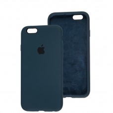 Чохол для iPhone 6/6s Silicone Full синій / abyss blue