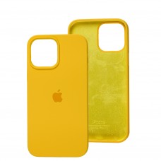 Чехол для iPhone 13 Pro Max Silicone Full желтый / yellow