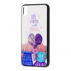 Чехол для Xiaomi Redmi 7A girls "Life is better"