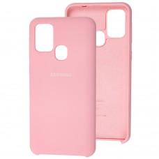 Чехол Silicone для Samsung Galaxy M31 (M315) Premium light pink