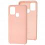 Чехол Silicone для Samsung Galaxy M31 (M315) Premium pink sand
