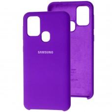 Чохол Silicone для Samsung Galaxy M31 (M315) Premium фіолетовий