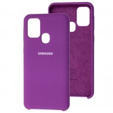 Чохол Silicone для Samsung Galaxy M31 (M315) Premium grape