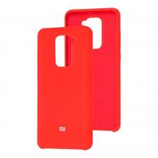 Чехол Silicone для Xiaomi Redmi Note 9 Premium красный