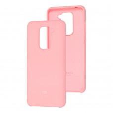 Чохол Silicone для Xiaomi Redmi Note 9 Premium light pink