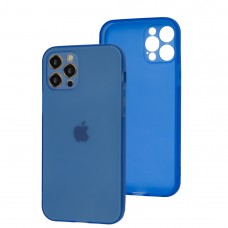 Чехол для iPhone 12 Pro Acid color blue