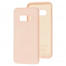 Чехол для Samsung Galaxy S10e (G970) Wave colorful розовый / pink sand