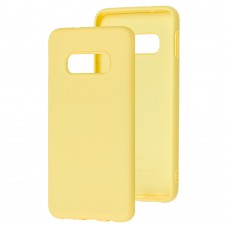 Чехол для Samsung Galaxy S10e (G970) Wave colorful желтый