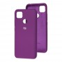 Чехол для Xiaomi Redmi 9C / 10A Silicone Full фиолетовый / grape
