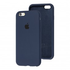Чохол для iPhone 6/6s Silicone Full синій / midnight blue