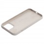 Чехол для iPhone 12 mini Silicone Full серый / stone