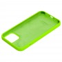 Чехол для iPhone 12 mini Silicone Full салатовый / neon green 