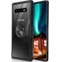Чохол для Samsung Galaxy S10+ (G975) Deen CrystalRing з кільцем чорний