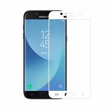 Стекло 3D для Samsung Galaxy J7 2017 (J730) Mocolo белый