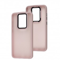 Чохол для Xiaomi Redmi Note 9 Lyon Frosted pink