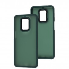Чохол для Xiaomi Redmi Note 9s/9 Pro Lyon Frosted green