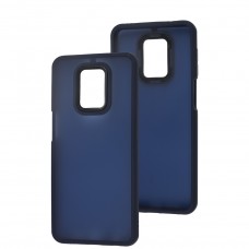 Чохол для Xiaomi Redmi Note 9s/9 Pro Lyon Frosted navy blue