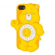 3D чехол Care Bears для iPhone 7 / 8 мишка желтый