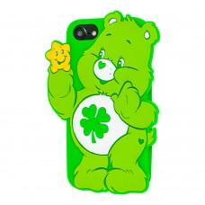 3D чехол Care Bears для iPhone 7 / 8 мишка зеленый