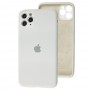 Чохол для iPhone 11 Pro Max Silicone Full camera білий