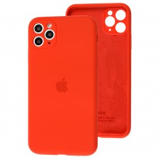 Чехол для iPhone 11 Pro Max Silicone Full camera красный