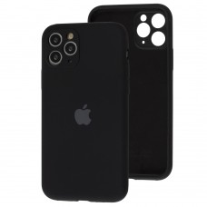 Чехол для iPhone 11 Pro Silicone Full camera черный