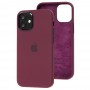 Чохол для iPhone 12 mini Full Silicone case plum