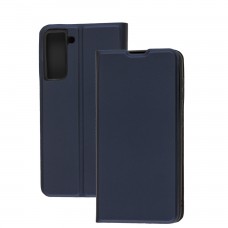 Чехол книжка для Samsung Galaxy S21 (G991) Yo синий