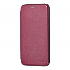 Чехол книжка Premium для Samsung Galaxy A10 (A105) бордовый
