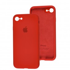 Чохол для iPhone 7 / 8 / SE20 Silicone Slim Full camera червоний