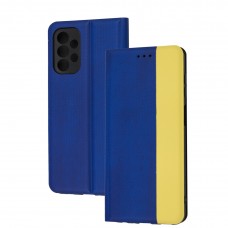Чохол книжка UA для Samsung Galaxy A23 жовто-блакитний