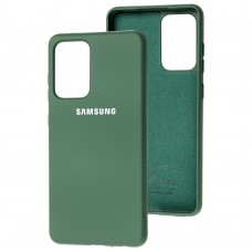 Чехол для Samsung Galaxy A52 (A526) Silicone Full зеленый / pine green