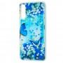 Чохол для Samsung Galaxy A50 / A50s / A30s Блискучі вода new метелики