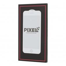 Защитное стекло для iPhone 7 / 8 Full Screen Pixel белое