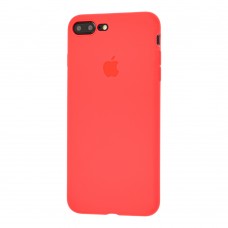 Чехол для iPhone 7 Plus / 8 Plus Silicone protective coral