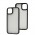 Чехол для iPhone 13 Shadow Matte Metal Buttons черный