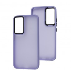 Чохол для Samsung Galaxy A34 (A346) Lyon Frosted purple