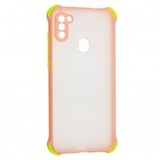 Чехол для Samsung Galaxy A11 / M11 LikGus Totu corner protection розовый