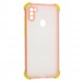 Чохол для Samsung Galaxy A11 / M11 LikGus Totu corner protection рожевий