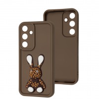Чохол для Samsung Galaxy S24+ Pretty Things brown / rabbit