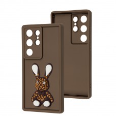 Чохол для Samsung Galaxy S24 Ultra Pretty Things brown / rabbit