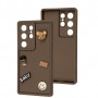 Чохол для Samsung Galaxy S24 Ultra Pretty Things brown / bear