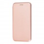 Чохол книжка Premium для Xiaomi Mi 9 рожево-золотистий