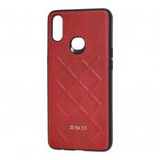 Чехол для Samsung Galaxy A10s (A107) Jesco Leather красный