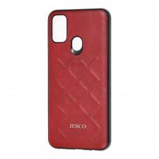 Чехол для Samsung Galaxy M21 / M30s Jesco Leather красный
