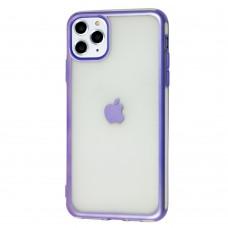 Чехол для iPhone 11 Pro Max Metall Effect светло-фиолетовый