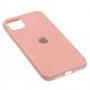 Чохол для iPhone 11 New glass рожевий